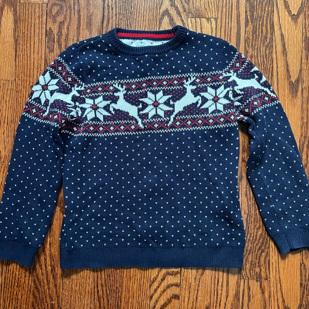 Crown & Ivy Reindeer Holiday Sweater